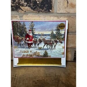 VTG Tom Browning Christmas Greeting Cards Boxed Set 14 Reindeer Paper Magic